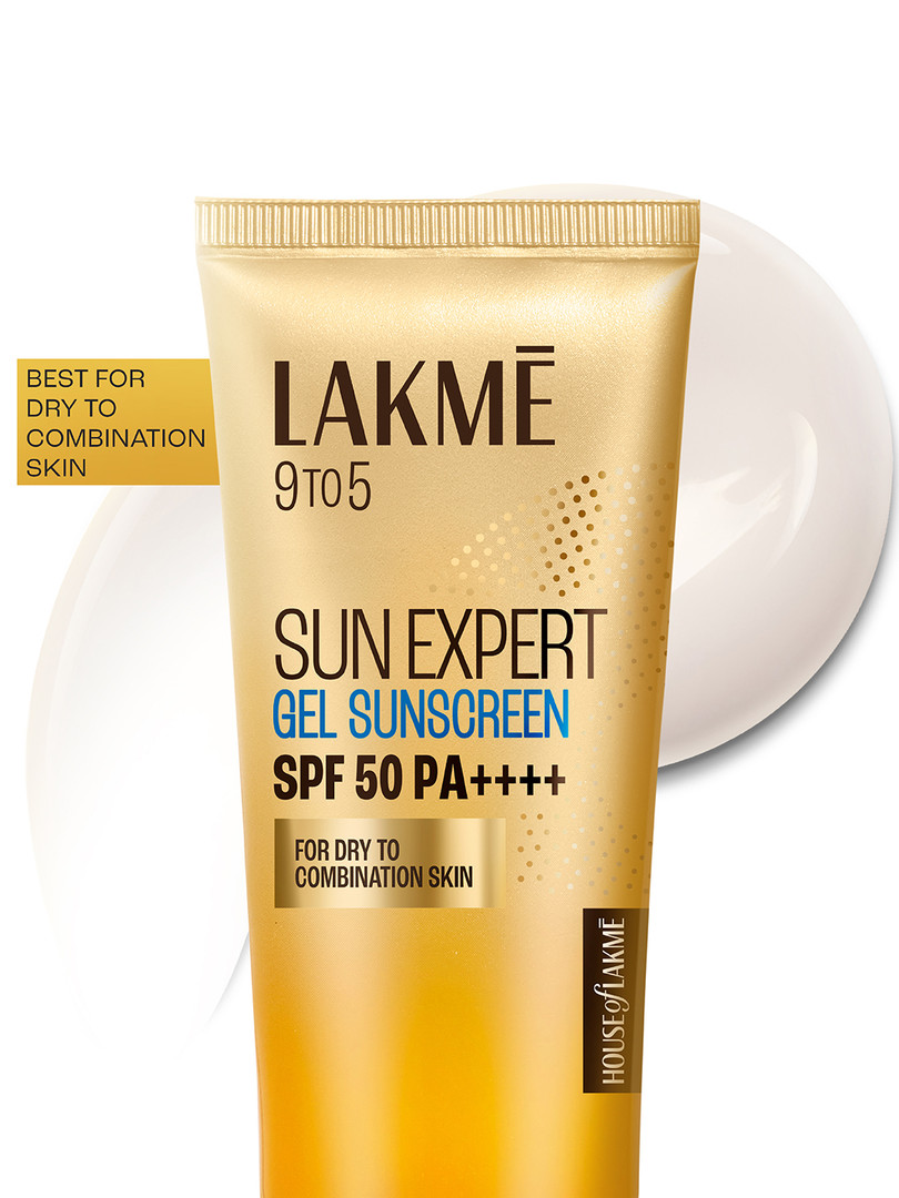 Lakme Water-Light Sunscreen Gel with SPF 50 PA+++ For Normal to Oily Skin 50g